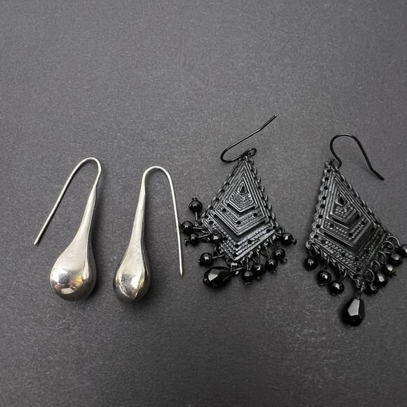 Dangle Fashion Earrings Lot 10 Pierced Drop Classic Stylish Wearable Variety - Picture 4 of 7